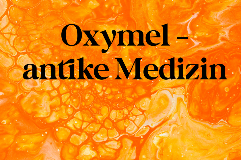 Oxymel – antike Medizin mit Rosenblütenblätter Oxymel Rezept