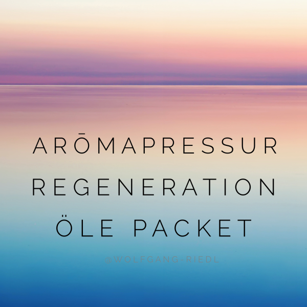 Aromapressur Regeneration Öle Packet