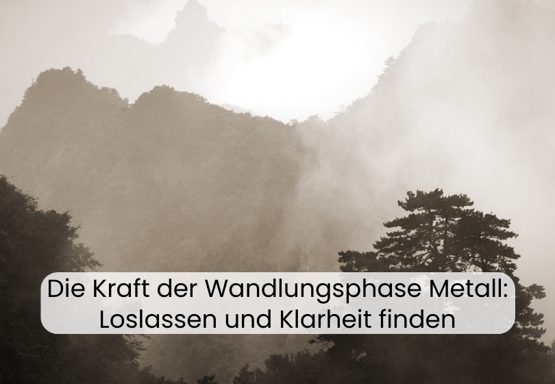 Die Kraft der Wandlungsphase Metall: Loslassen und Klarheit finden  