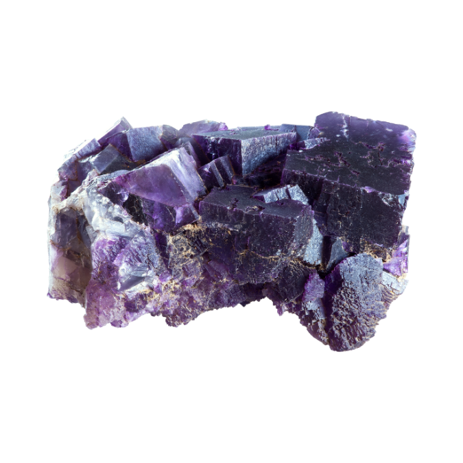 Purpur Fluorit Cluster – Crystalline Body Essenz - mutig und inspiriert