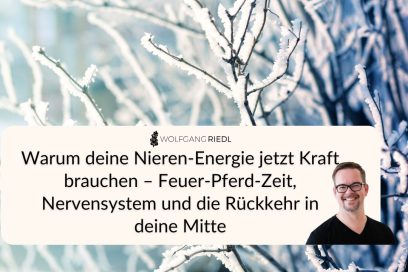 Warum deine Nieren-Energie jetzt Kraft brauchen – Feuer-Pferd-Zeit, Nervensystem und die Rückkehr in deine Mitte