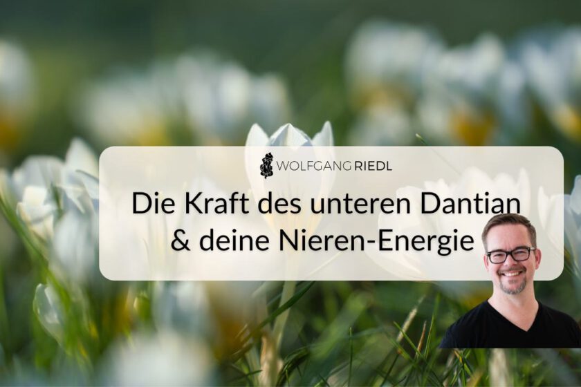 Die Kraft des unteren Dantian & deine Nieren-Energie – gerade jetzt im März